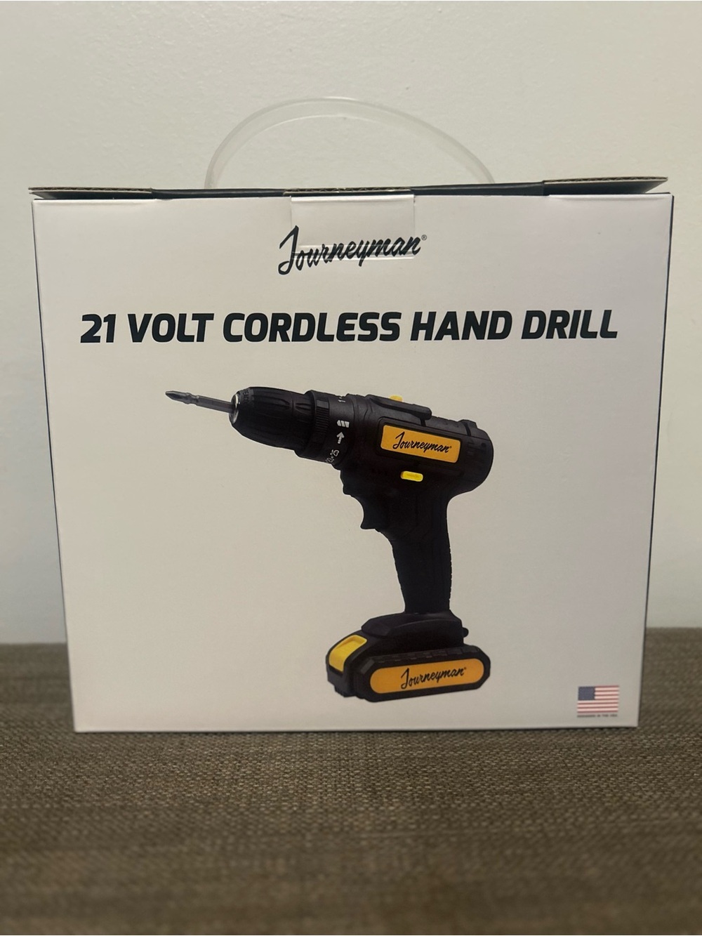 Journeymen 21V Cordless Hand Drill - Black & Yellow